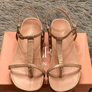 Taryn Rose Women's Gold Sandals